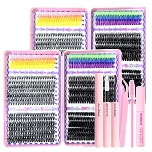 1360 Pcs Lash Clusters Kit